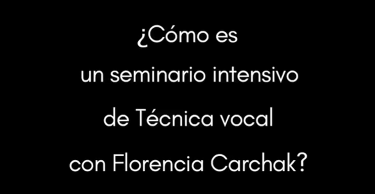 Seminario Intensivo
